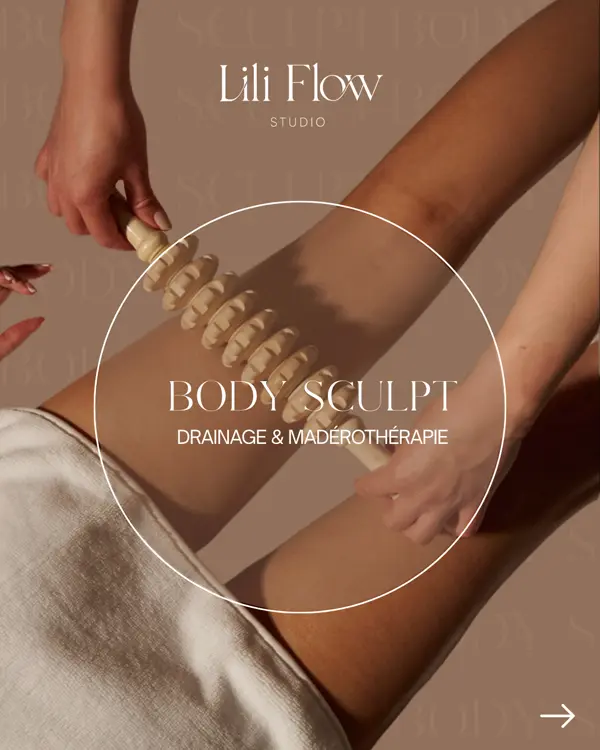 Création publicitaire Instagram réalisée par Digistylze pour Lili Flow Studio